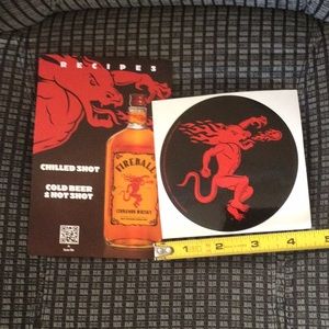 FireBall Sticker and recipe card